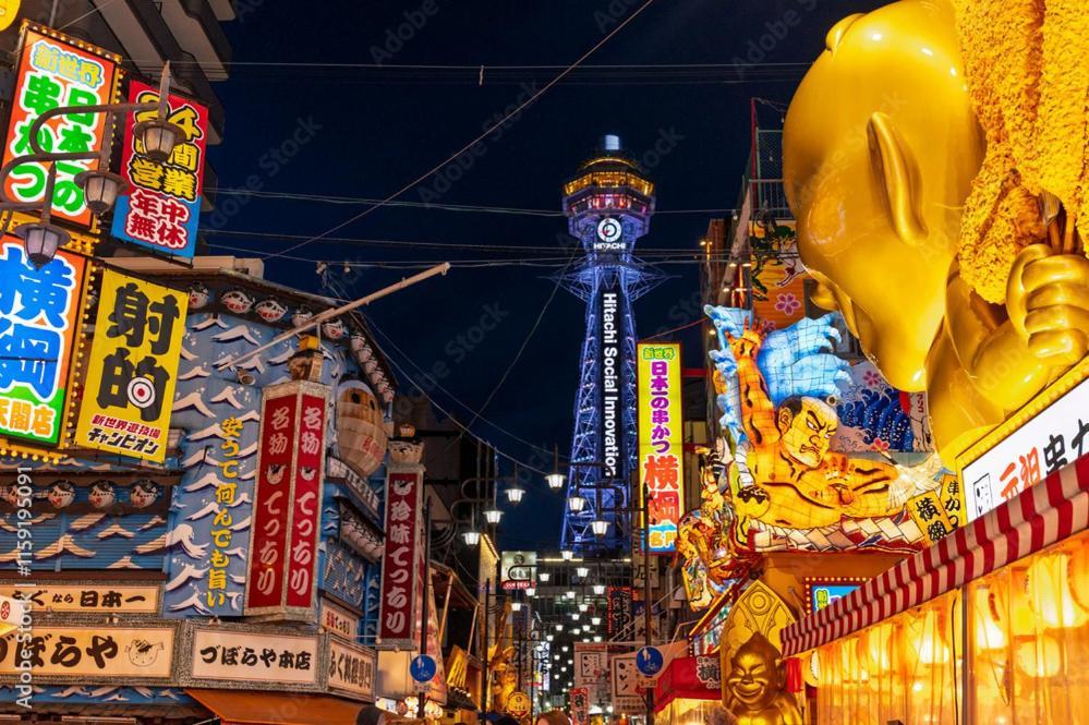 شقة Namba Shinsaibashi 10 Mins Osaka Castle　East المظهر الخارجي الصورة