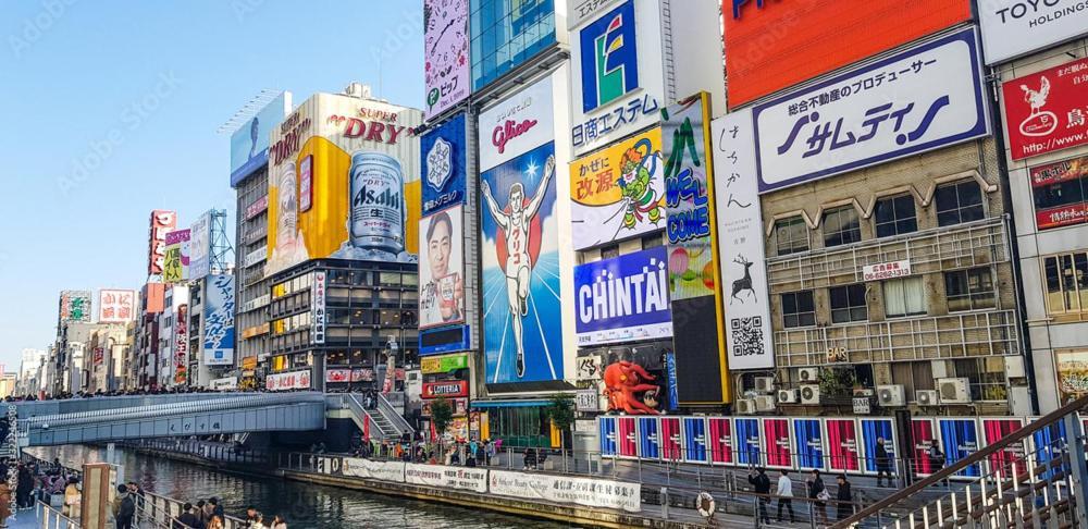 شقة Namba Shinsaibashi 10 Mins Osaka Castle　East المظهر الخارجي الصورة